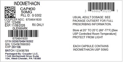 Label (68462 302 05 Indomethacin 50mg 67046 416 30)